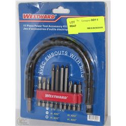 WESTWARD 11PC POWER TOOL ACCESSORY KIT