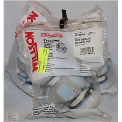 LOT OF 4 WILSON FREEDOM RESPIRATOR MED OV W/ P95