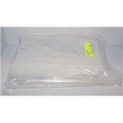 LOT OF 12X15 2 MIL POLY BAGS
