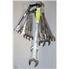 Image 1 : LOT OF 17 ASSORTED SIZE WESTWARD COMBO WRENCHES