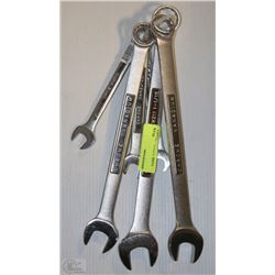 LOT OF 6 ASSORTED SIZE WESTWARD COMBO WRENCHES