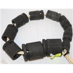 LOT OF ASSORTED IMPACT BLACK WESTWARD SOCKETS