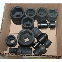 BOX OF ASSORTED WESTWARD SOCKETS