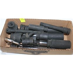 BOX OF ASSORTED WESTWARD DEEP & SHALLOW SOCKETS