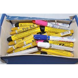 BOX OF LUMBER CRAYONS