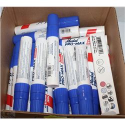 BOX OF MARKAL PRO-MAX PAINT MARKERS