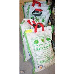 5 BAGS OF SINNARA BISMATTI RICE