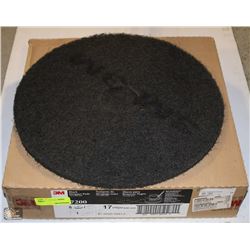 3M 17" BLACK STRIPPER PADS