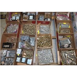 PALLET OF ASSORTED FASTENERS
