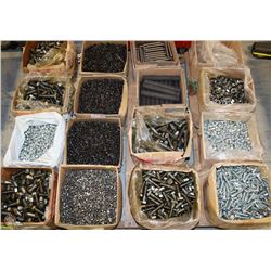 PALLET OF ASSORTED NUTS & BOLTS