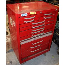 SHOEI RED TOOL CHEST