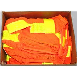 LOT OF 5 SAFETY VESTS