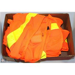 LOT OF 5 SAFETY VESTS