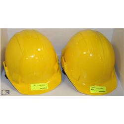 LOT OF 2 BULLARD YELLOW HARD HATS