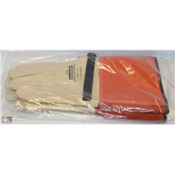 LOT OF SAILSBURY LEATHER PROTECTIVE GLOVES SIZE L