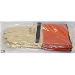 LOT OF SAILSBURY LEATHER PROTECTIVE GLOVES SIZE L