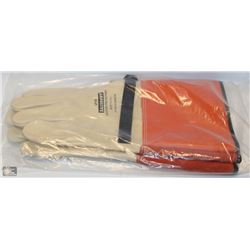 LOT OF SAILSBURY LEATHER PROTECTIVE GLOVES SIZE L