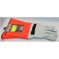 PAIR OF HERCULES LEATHER WORK GLOVES