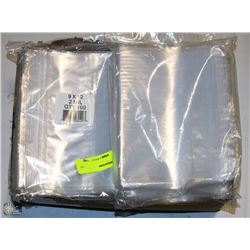 LOT OF 1000 9X12 POLY BAGS
