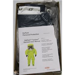 BOX OF DUPONT TYCHEM 2XL COVERALLS