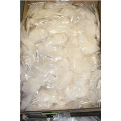 LOT OF 2 BOXES OF LARGE DISPOSABLE GLOVES