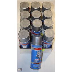 LOT OF 12 CANS OF TOOL MATE CARB CLEANER
