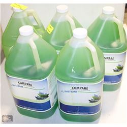 LOT OF FIVE 5L JUGS OF DUSTBANE COMPARE