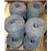 Image 1 : 10 ROLLS OF DUO STRAND BARB WIRE