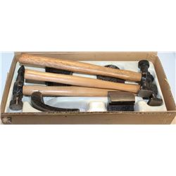 SET OF METALWORKING HAMMERS