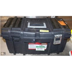 HUSKY 22" TOOLBOX WITH 2 LID TOP ORGANIZERS