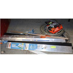 LOT OF ASST DOOR THRESHOLDS AND PRESSURE WASHER