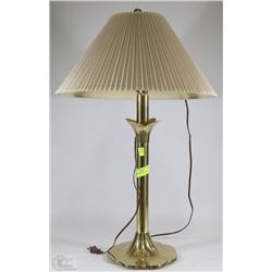 HEAVY BRASS TABLE LAMP
