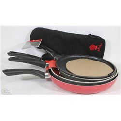 X FLAT STARFRIT THE ROCK FRYING PANS WITH LARGE