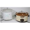 Image 1 : 2 CROCKPOTS