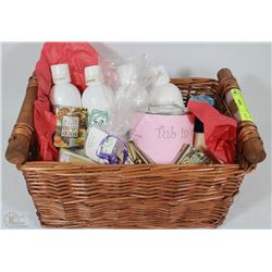 GIFT BASKET W/SALON SHAMPOO,
