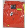 Image 1 : NEW PIONEER STORM MASTER ORANGE COVERALLS SZ 58