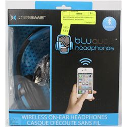 BLUETOOTH AUDIO HEADPHONES FOR IPHONE, SAMSUNG