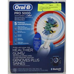 ORAL B PRO 5000 SMARTSERIES RECHARGEABLE