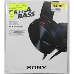 SONY EXTRA BASS STEREO HEADPHONES