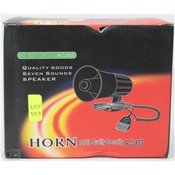 NEW AUTOMOTIVE LOUDSPEAKER WITH SIREN SOUNDS