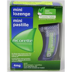 NICORETTE MINI LOZENGE MINT 4 PACKS OF 22 TABLETS