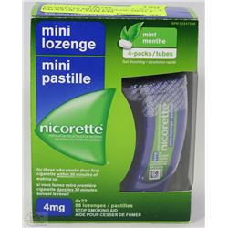NICORETTE MINI LOZENGE MINT 4 PACKS OF 22 TABLETS