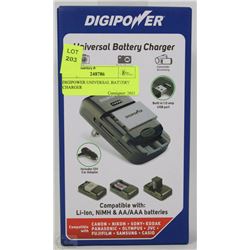 DIGIPOWER UNIVERSAL BATTERY CHARGER