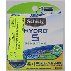 SCHICK HYDRO 5 REPLACEMENT CARTRIDGES