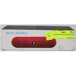 BLUETOOTH "PILL" SPEAKER   PINK