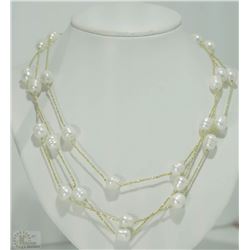 #36-FRESHWATER PEARL NECKLACE