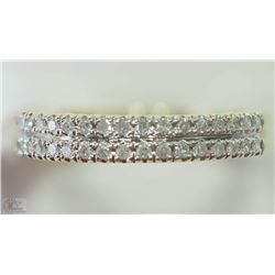 #40-10KT YELLOW GOLD DIAMOND RING SIZE 7