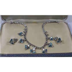 ESTATE VINTAGE GEMSTONE STERLING SILVER