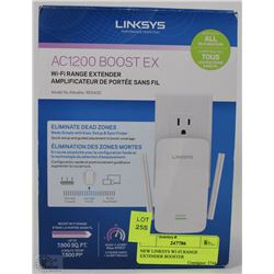 NEW LINKSYS WI-FI RANGE EXTENDER BOOSTER