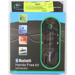 BLUETOOTH HANDSFREE CELLPHONE KIT FOR VEHICLE